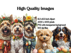 Dogs Eastern Clipart - CraftNest