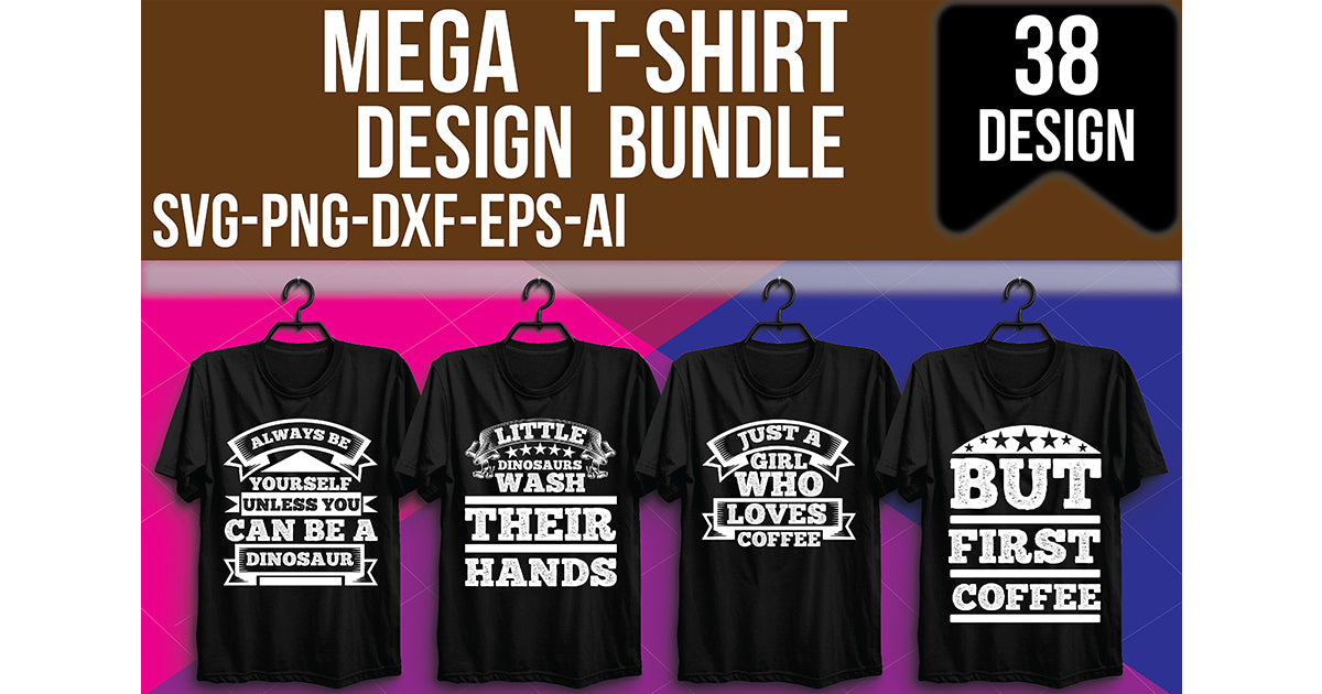 Mega T-Shirt Bundle - CraftNest - Digital Crafting and Art