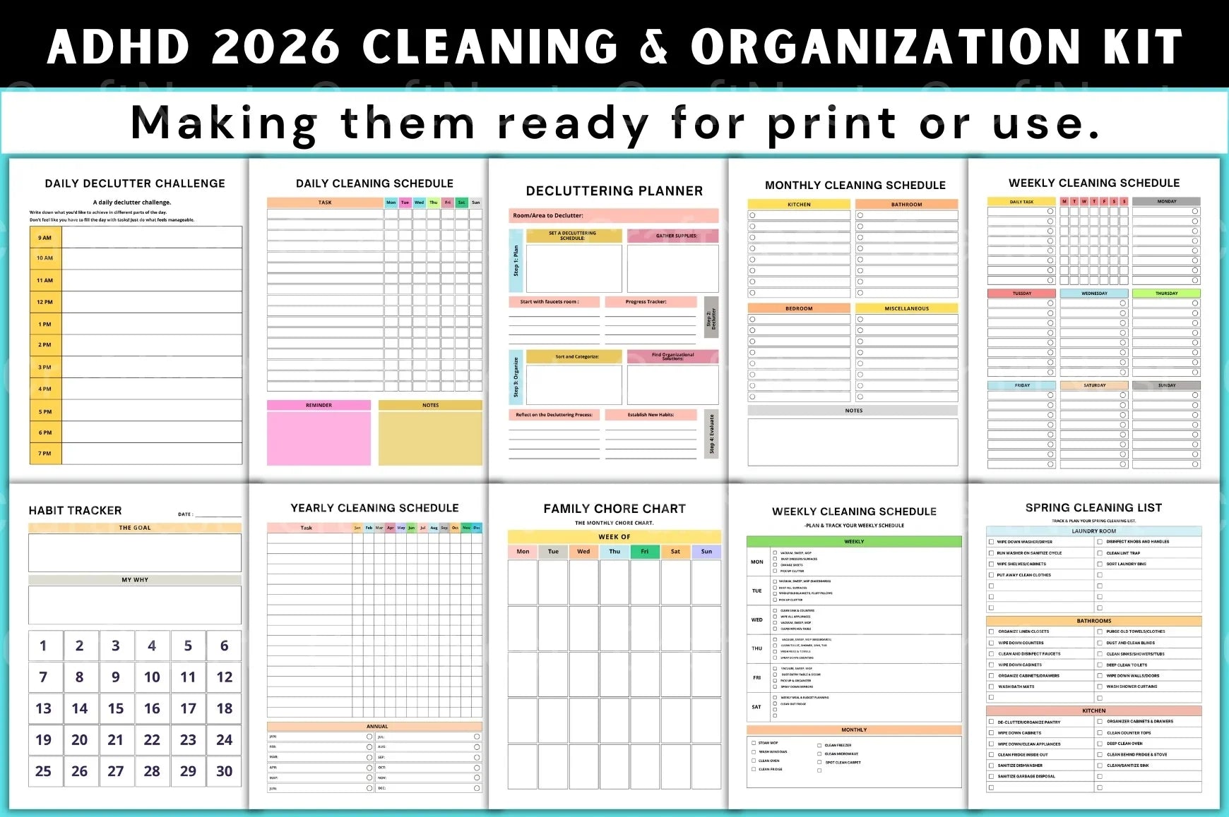 Effective ADHD Cleaning and Organization Tips - CraftNest - Digital Crafting and Art