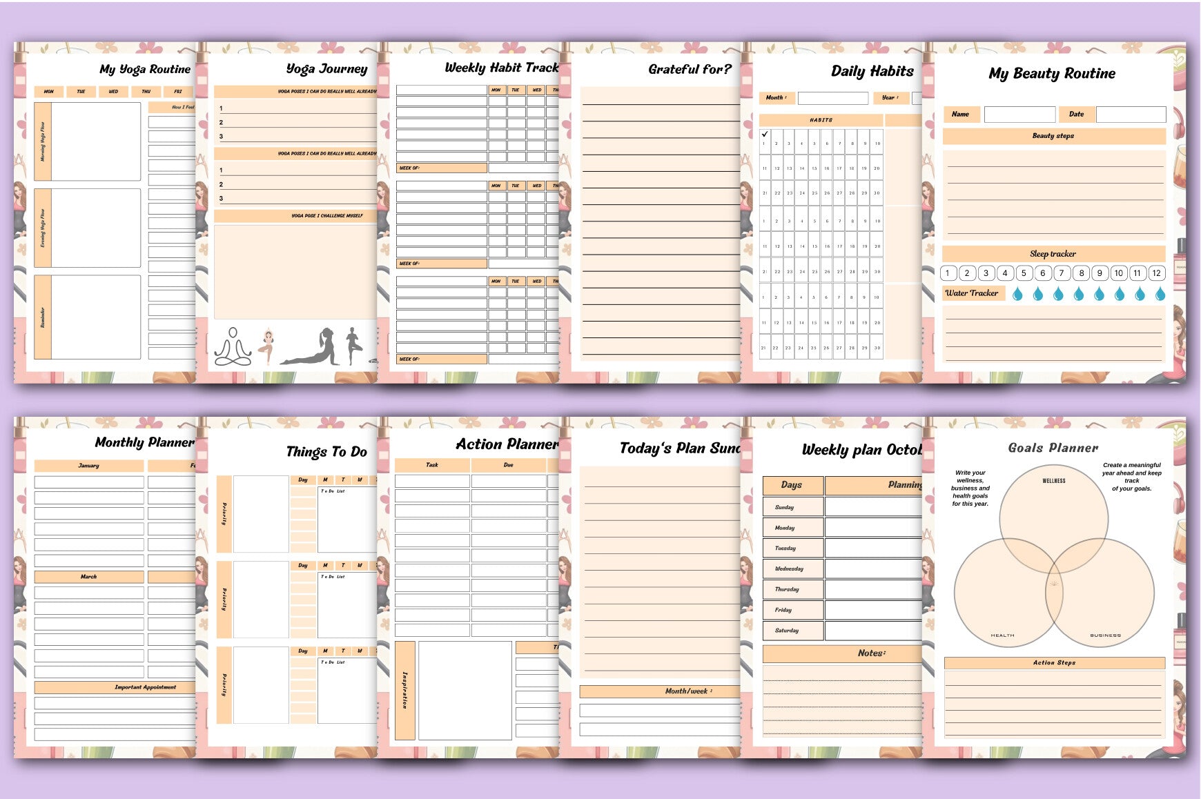 That Girl Lifestyle Planner