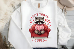 Not Today Cupid Raccoon Clipart Bundle 2 - CraftNest - Digital Crafting and Art