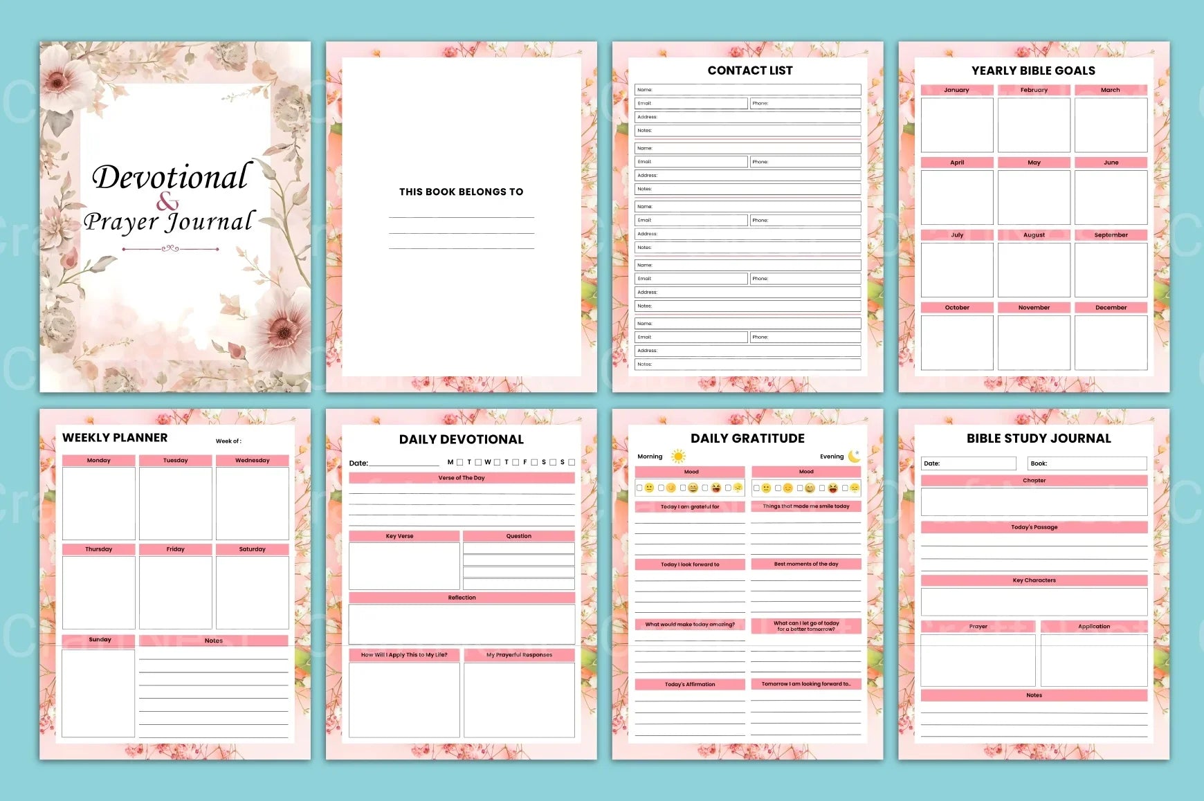 Devotional Prayer Guide - CraftNest - Digital Crafting and Art