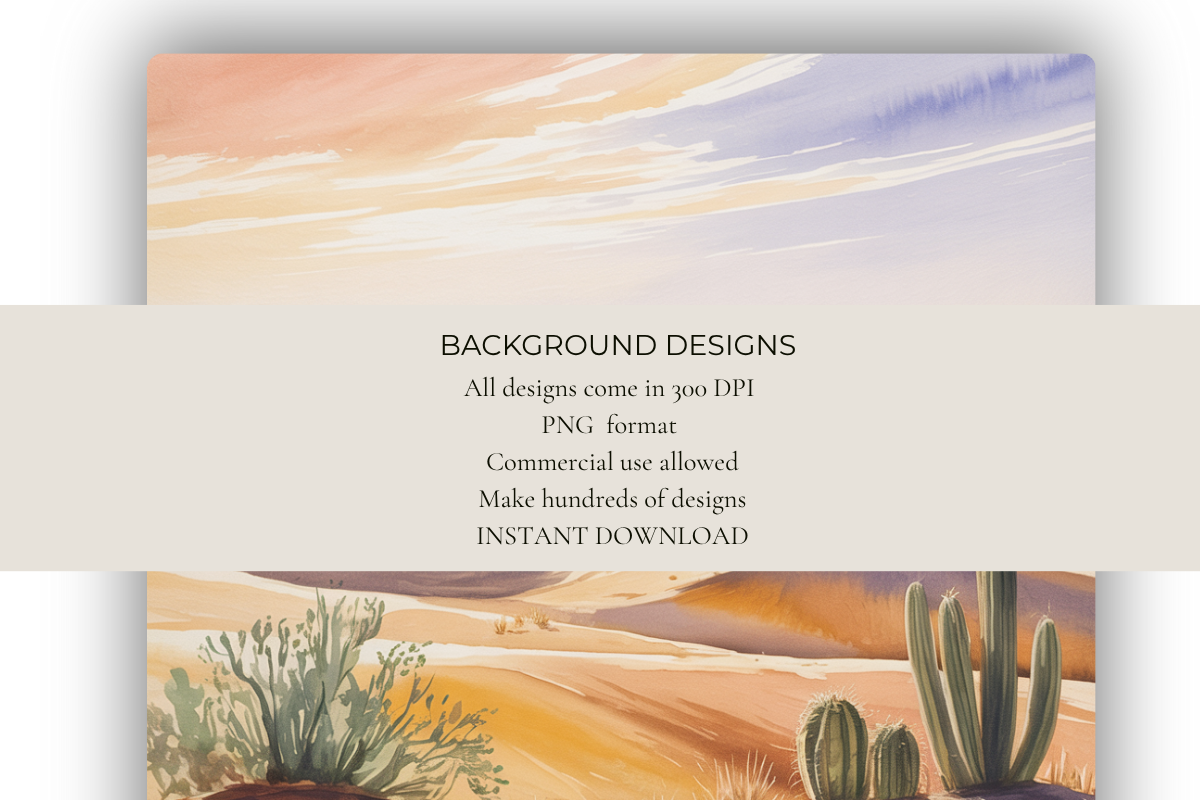 Sandy Deserts Background Papers