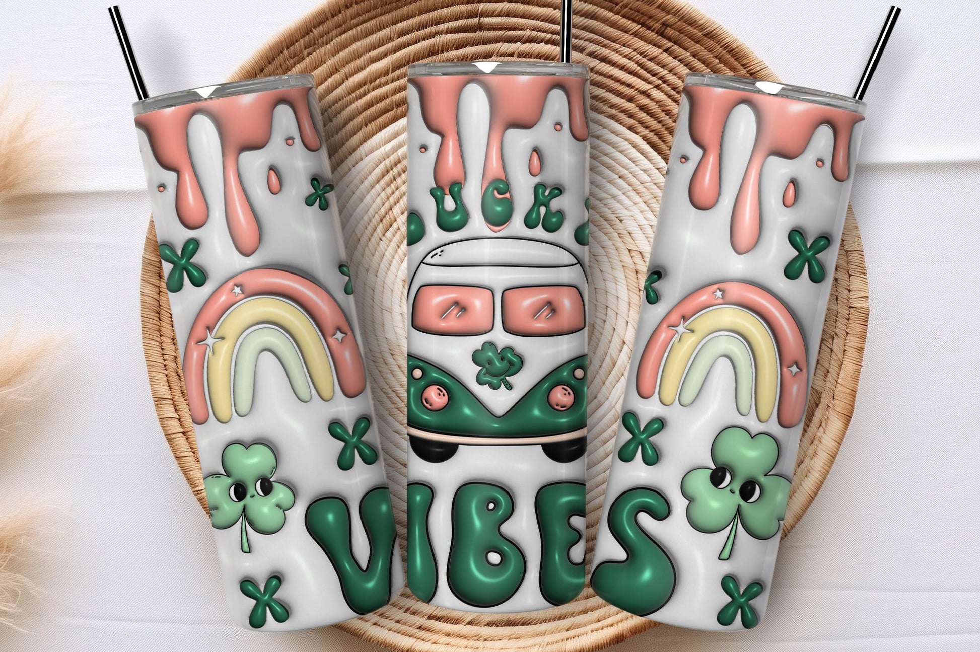 3D St Patrick's Tumbler Bundle 9 - CraftNest - Digital Crafting and Art