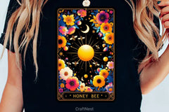 Honey Bee Tarot Card Clipart Bundle 22 - CraftNest - Digital Crafting and Art