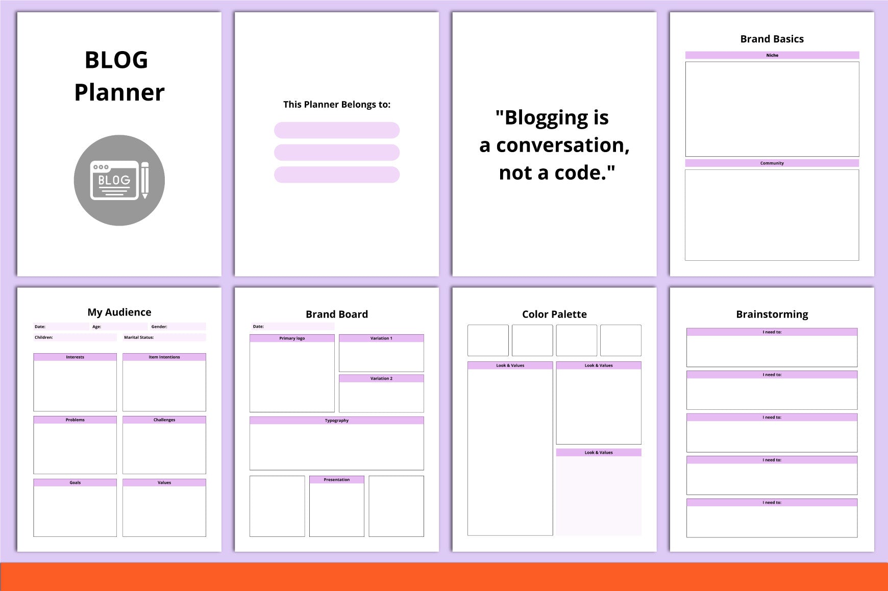 Blog Planner