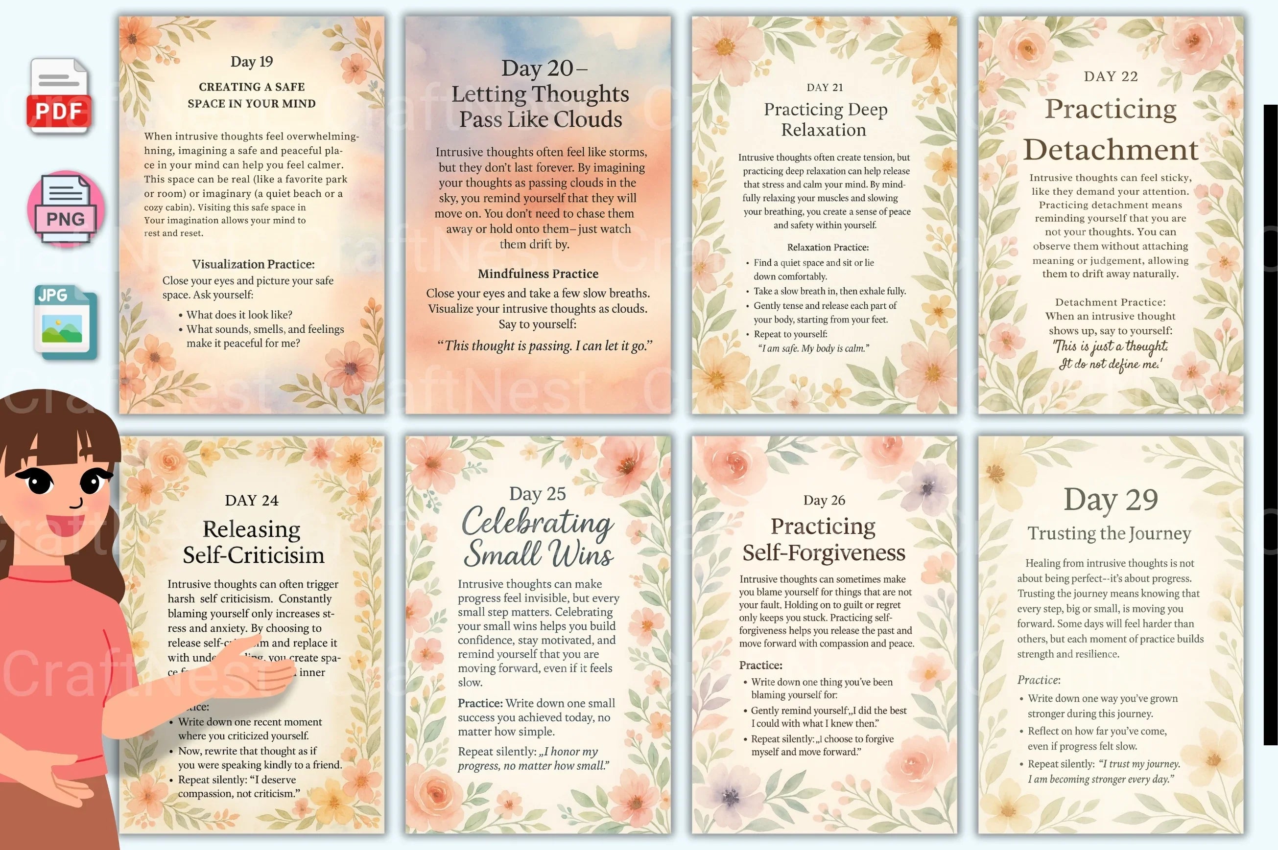 Achieve a Peaceful Mind in 30 Days - CraftNest - Digital Crafting and Art