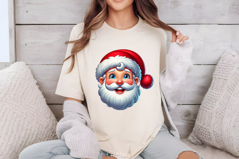 Christmas Santa Clipart Bundle 6 - CraftNest - Digital Crafting and Art