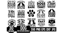 Dog SVG Bundle 11 - CraftNest - Digital Crafting and Art