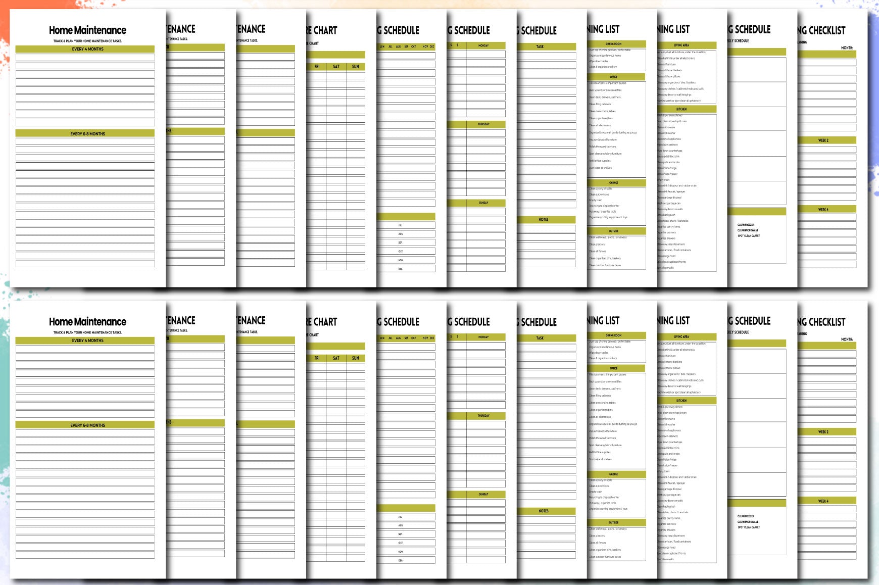 Cleaning Planner