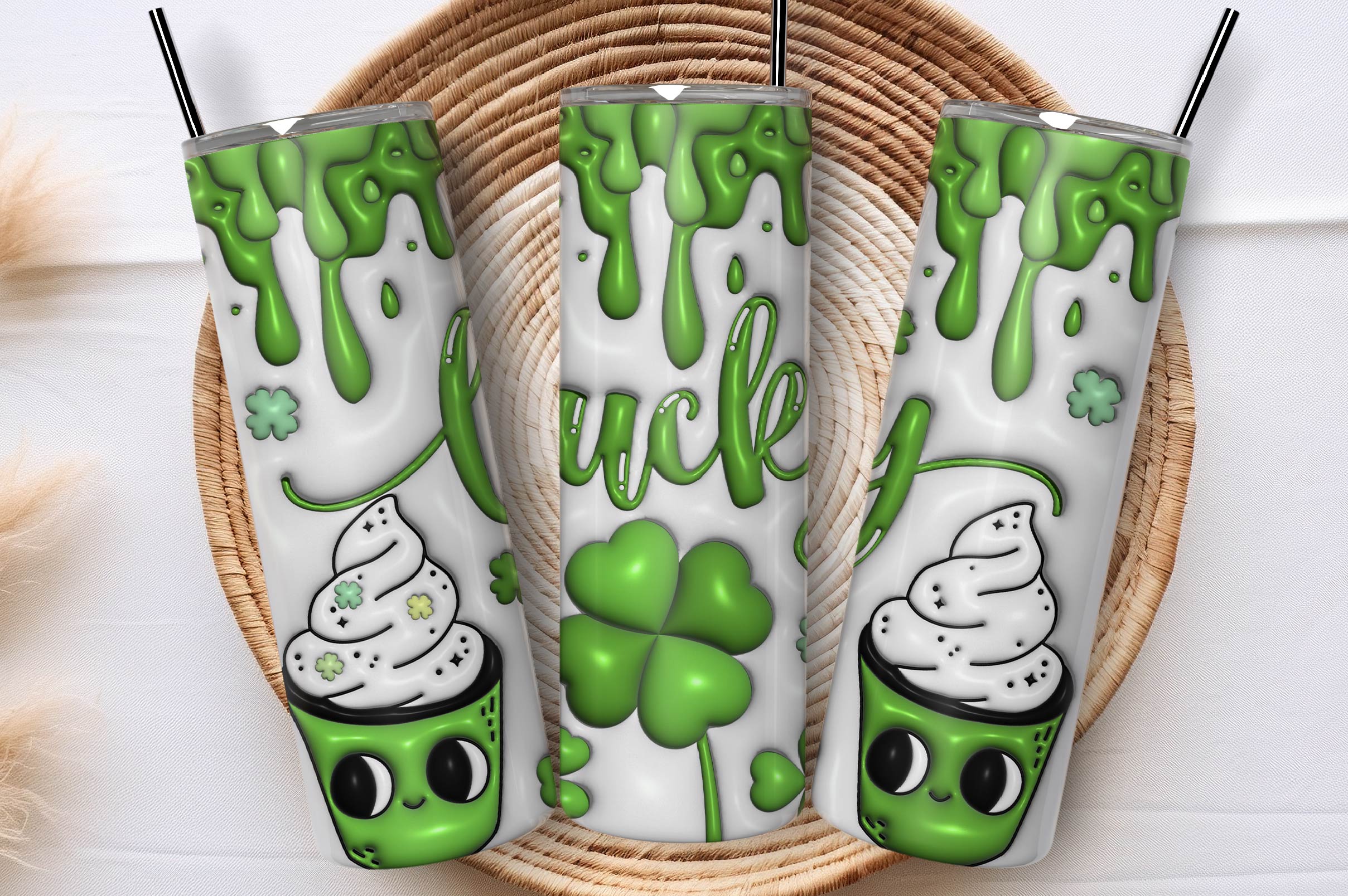 3D St Patrick's Tumbler Bundle 4 - CraftNest - Digital Crafting and Art
