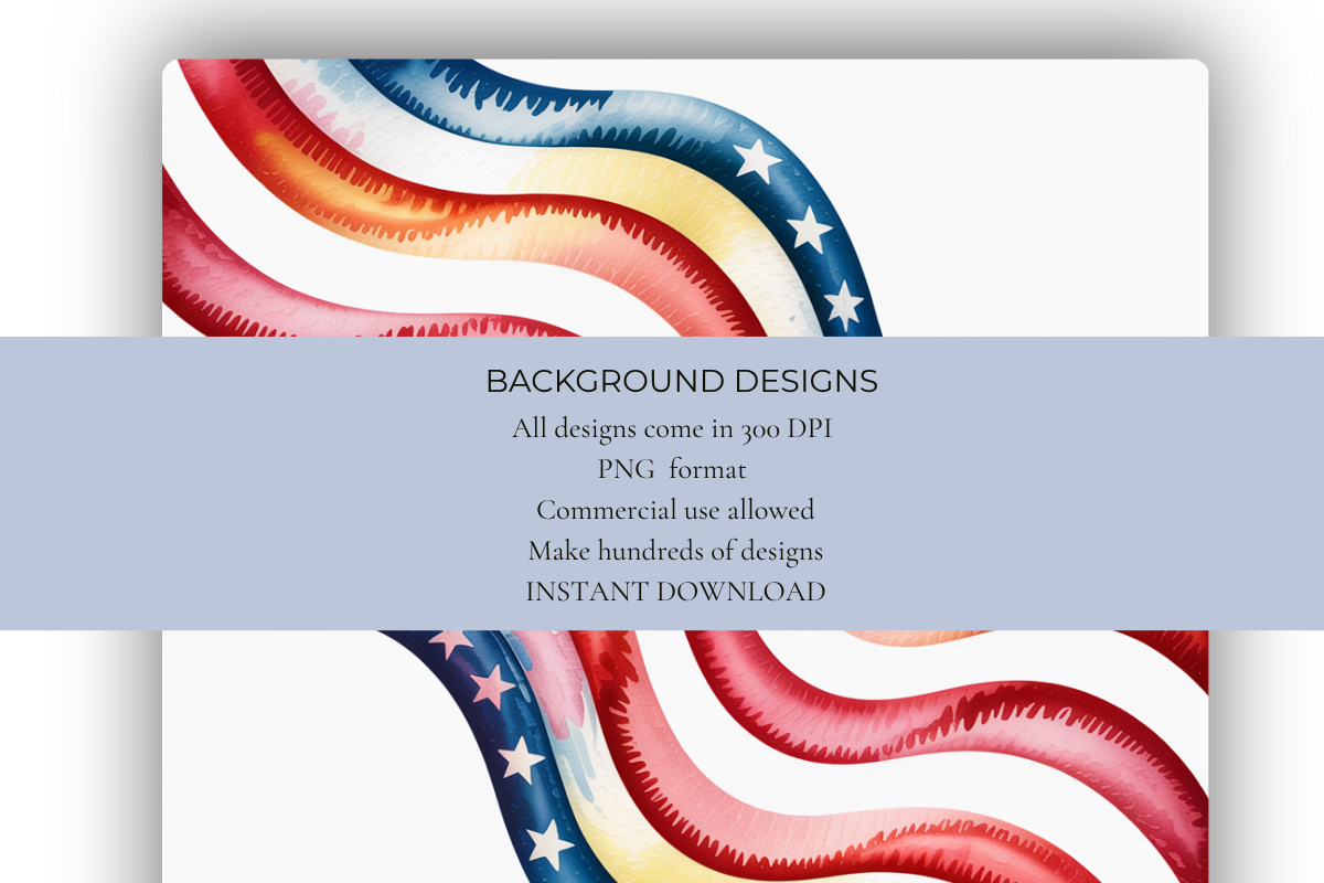 USA Stripes Background Papers