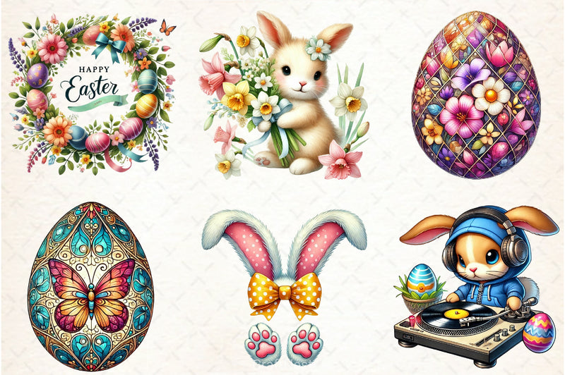 Easter Clipart Bundle 5 - CraftNest - Digital Crafting and Art