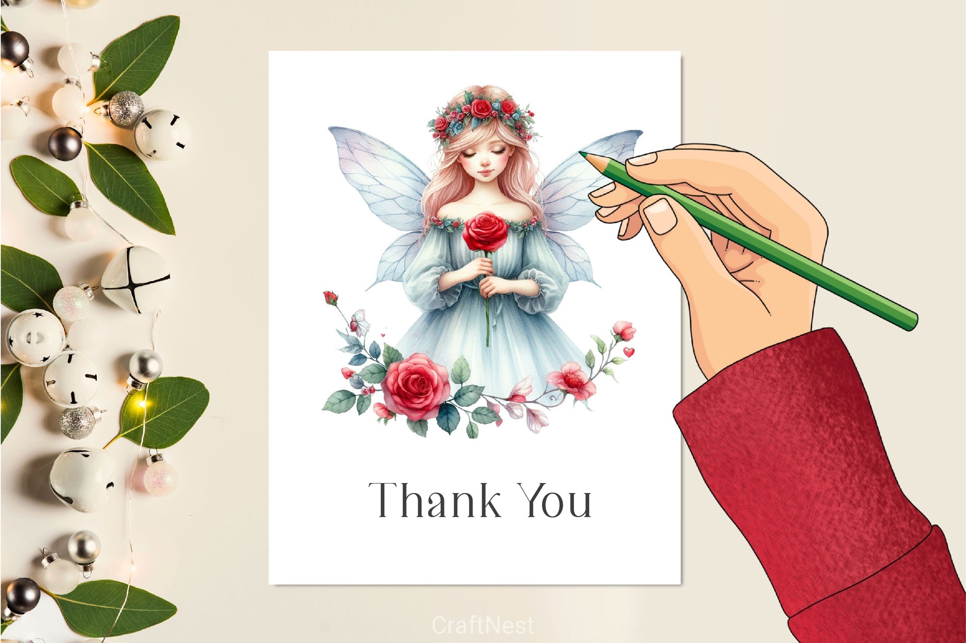 Cute Angel Valentine Clipart Bundle - CraftNest - Digital Crafting and Art
