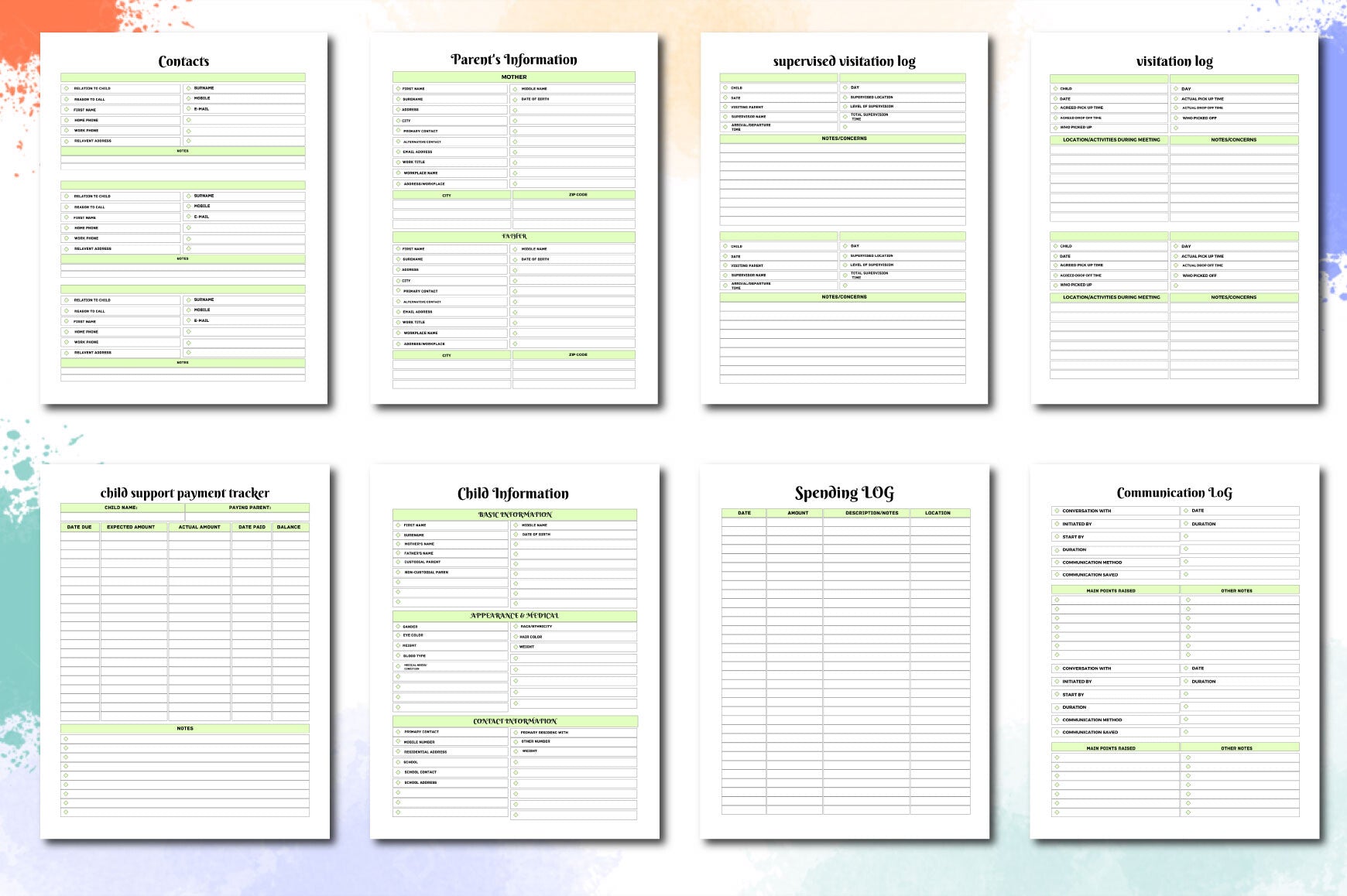 Child Custody Binder Guide