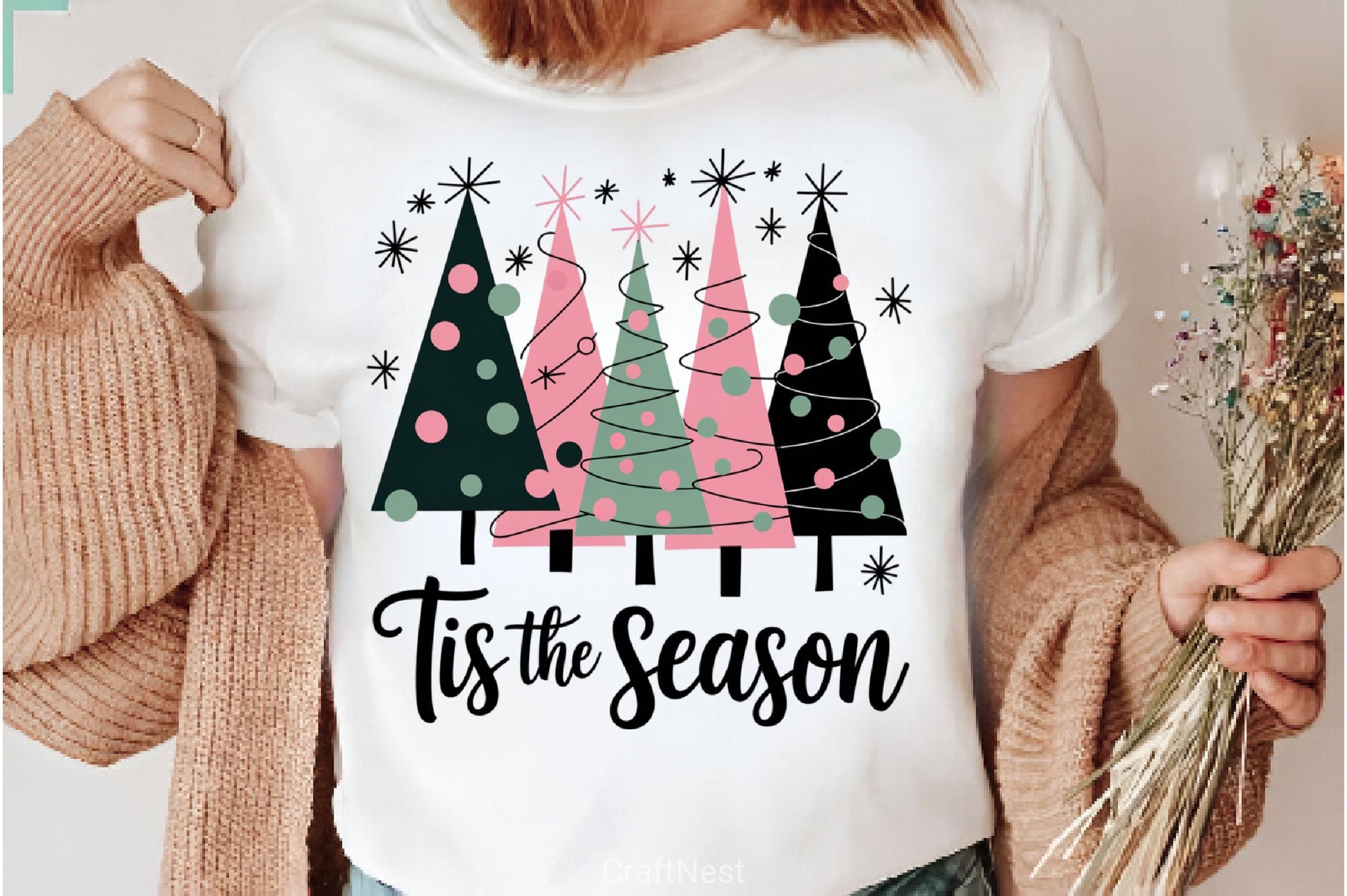 Christmas Trees Clipart Bundle 2 - CraftNest - Digital Crafting and Art