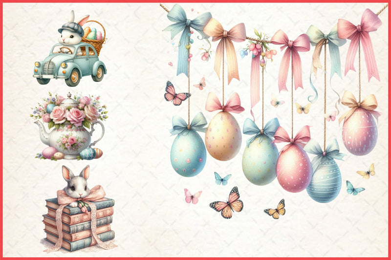 Spring Easter Clipart Bundle 2 - CraftNest - Digital Crafting and Art