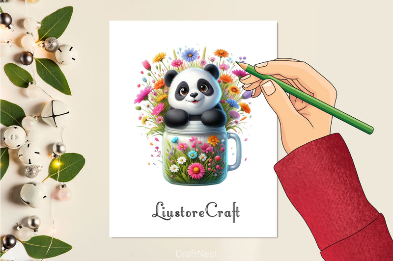 Cute Animals In Jar Clipart Bundle - CraftNest - Digital Crafting and Art