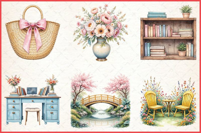 Spring & Summer Clipart Bundle - CraftNest - Digital Crafting and Art