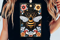Honey Bee Tarot Card Clipart Bundle 5 - CraftNest - Digital Crafting and Art