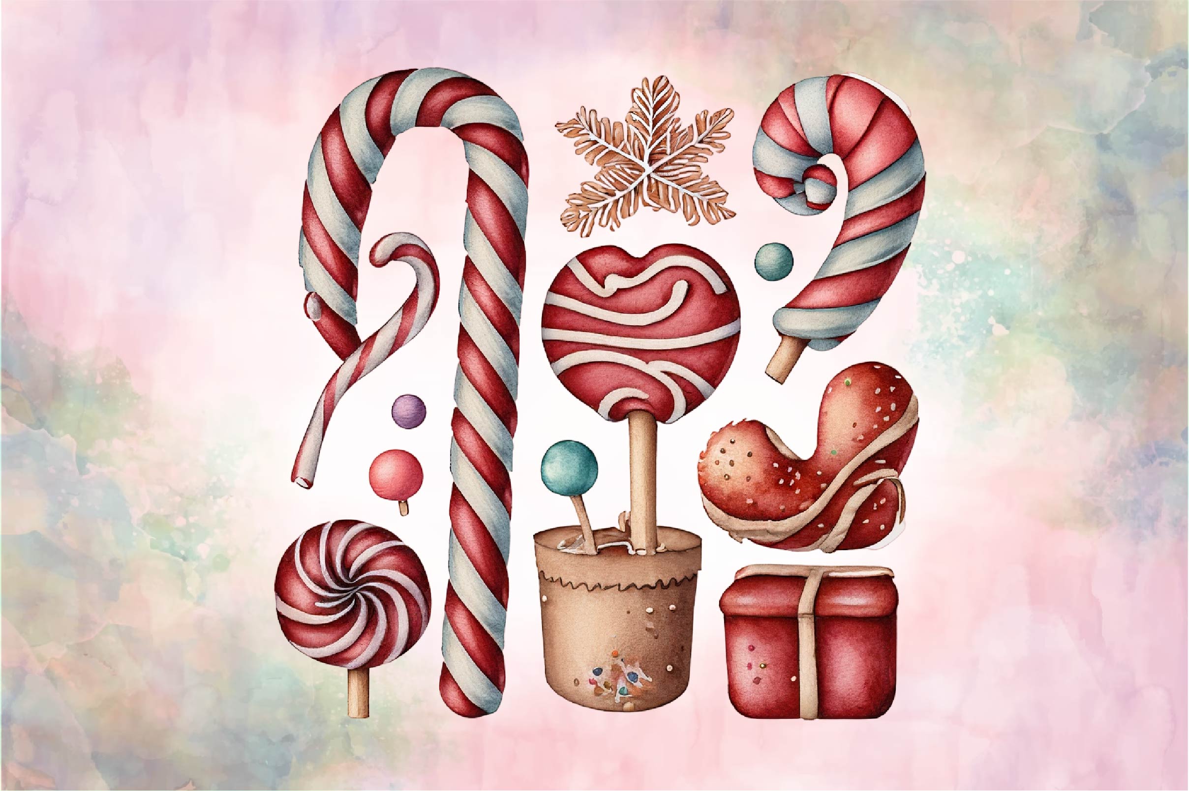 Candies Clipart Bundle - CraftNest - Digital Crafting and Art