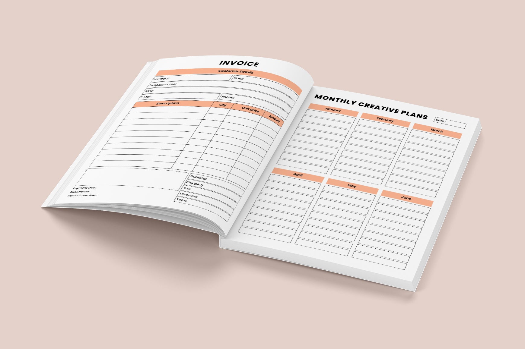 Handmade Business Planner