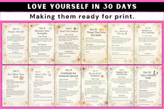 Love Yourself in 30 Days - CraftNest - Digital Crafting and Art