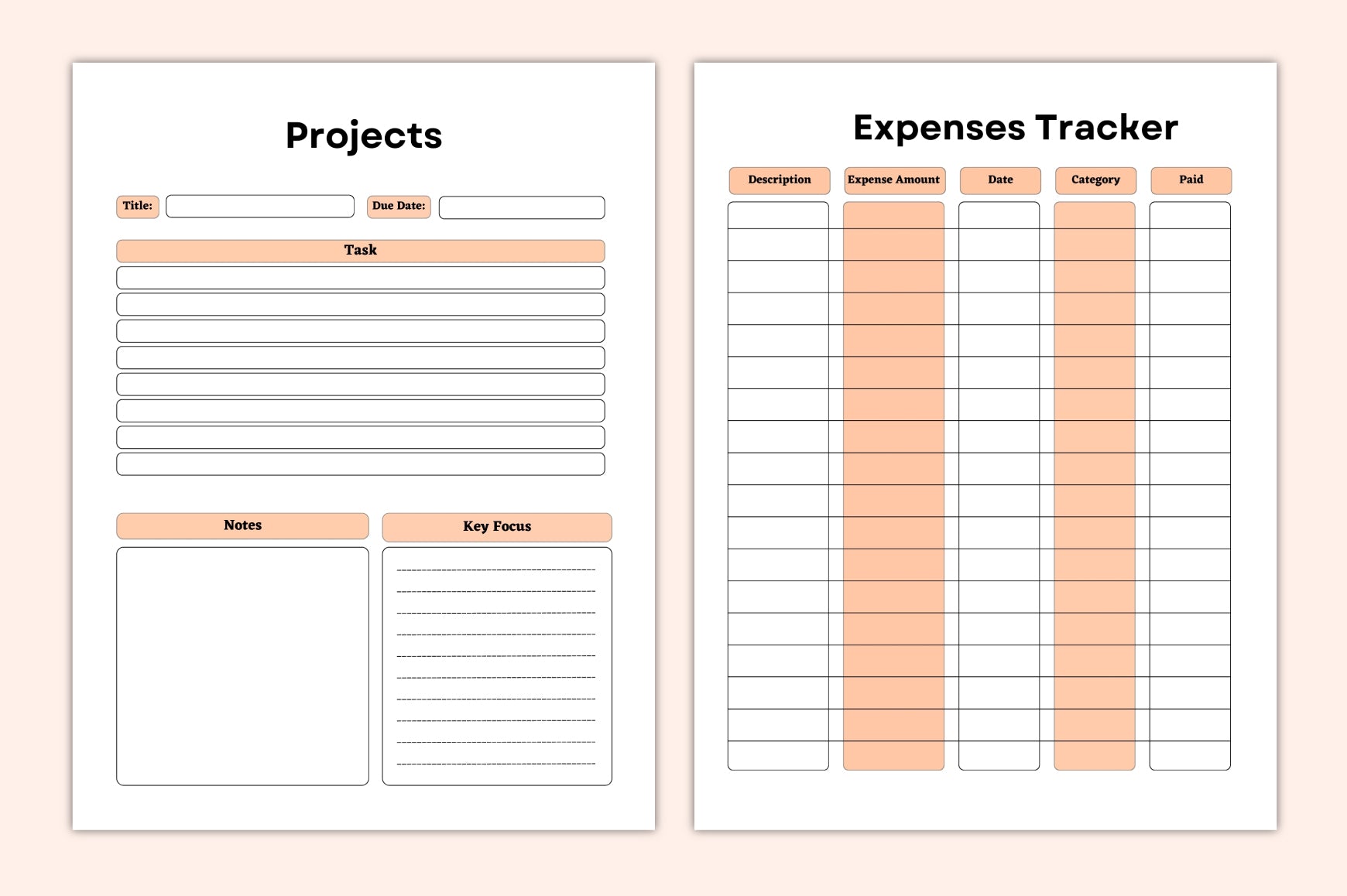 Side Hustle Startup Planner