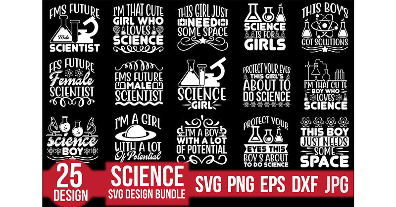 Science SVG Bundle 3 - CraftNest - Digital Crafting and Art