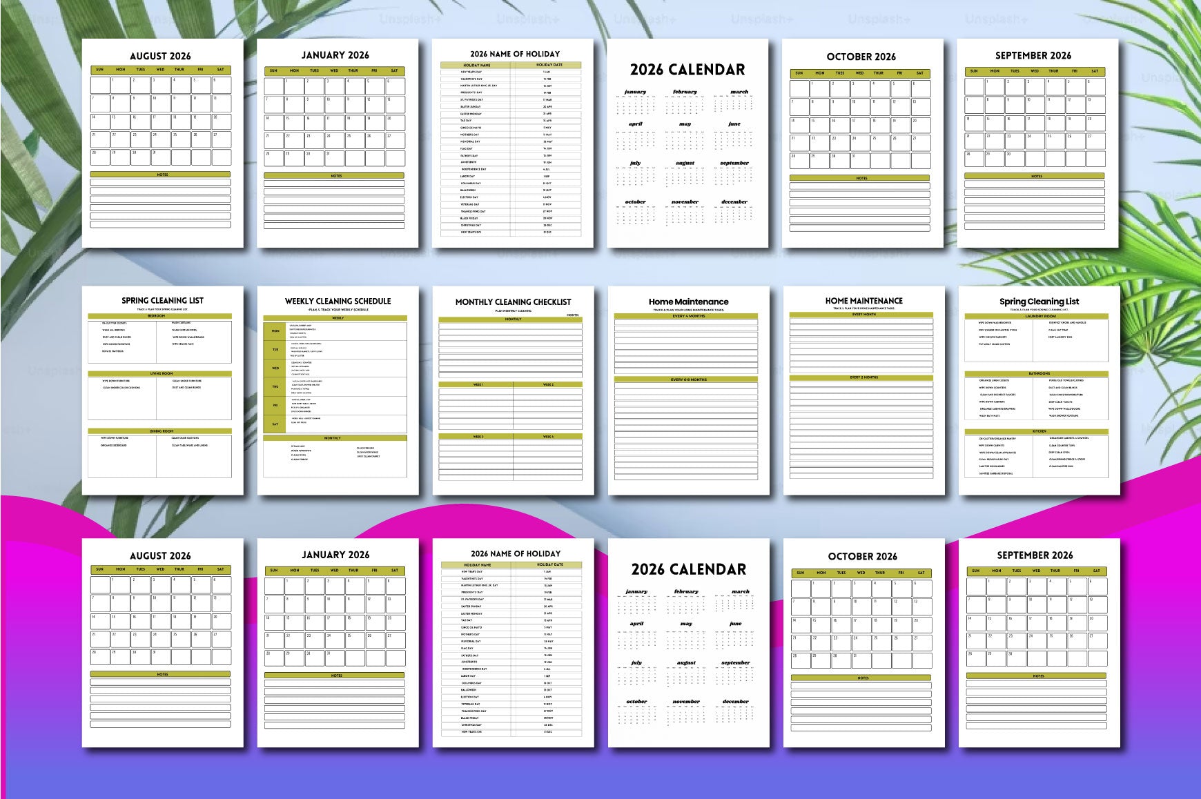 Cleaning Planner