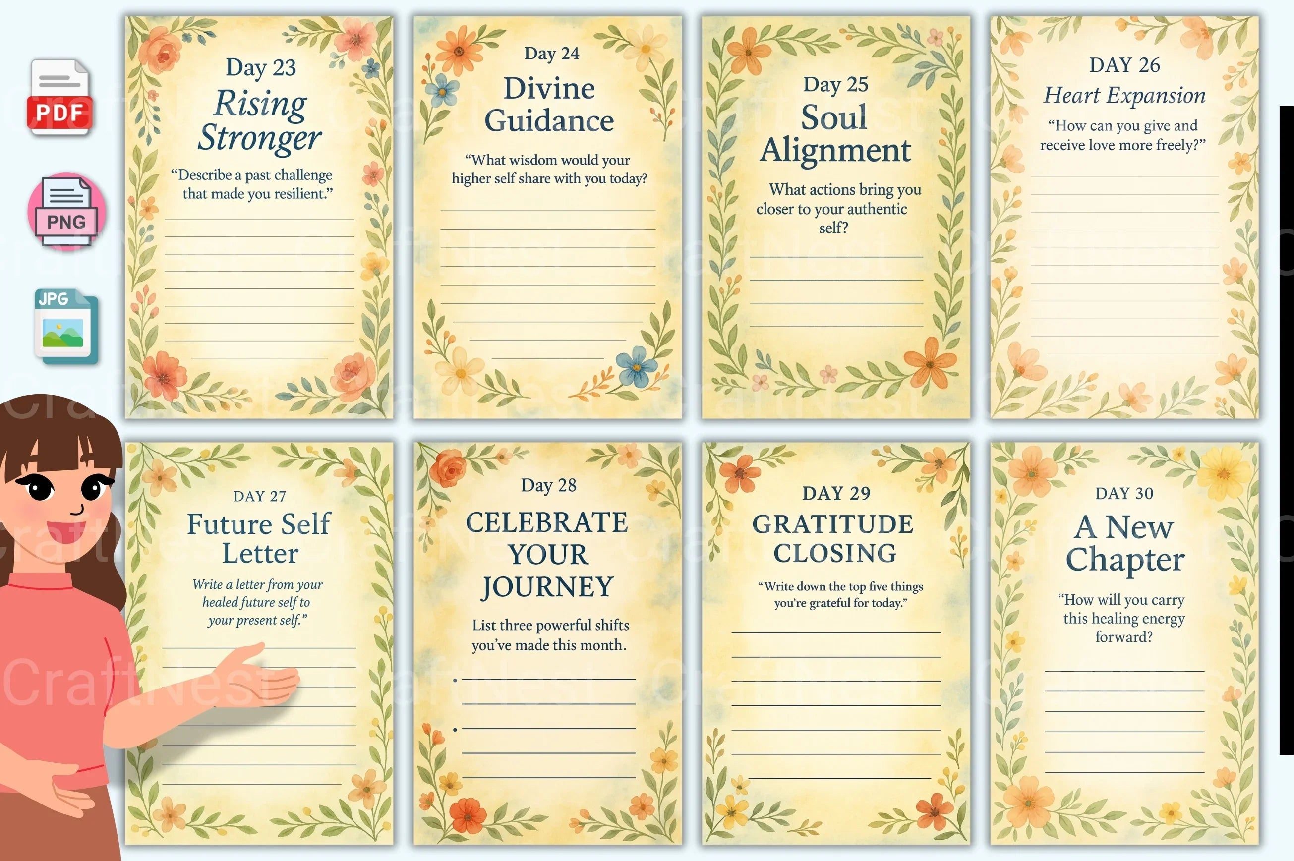 30-Day Soul Healing Guide - CraftNest - Digital Crafting and Art