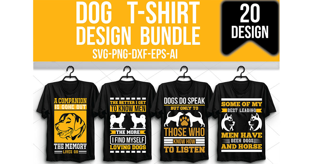 Dog T-Shirt Bundle 2 - CraftNest - Digital Crafting and Art