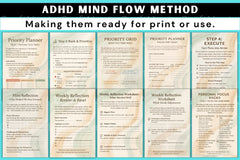 ADHD Mind Flow Method - CraftNest - Digital Crafting and Art