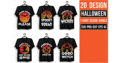 Halloween T Shirt Bundle 9 - CraftNest - Digital Crafting and Art