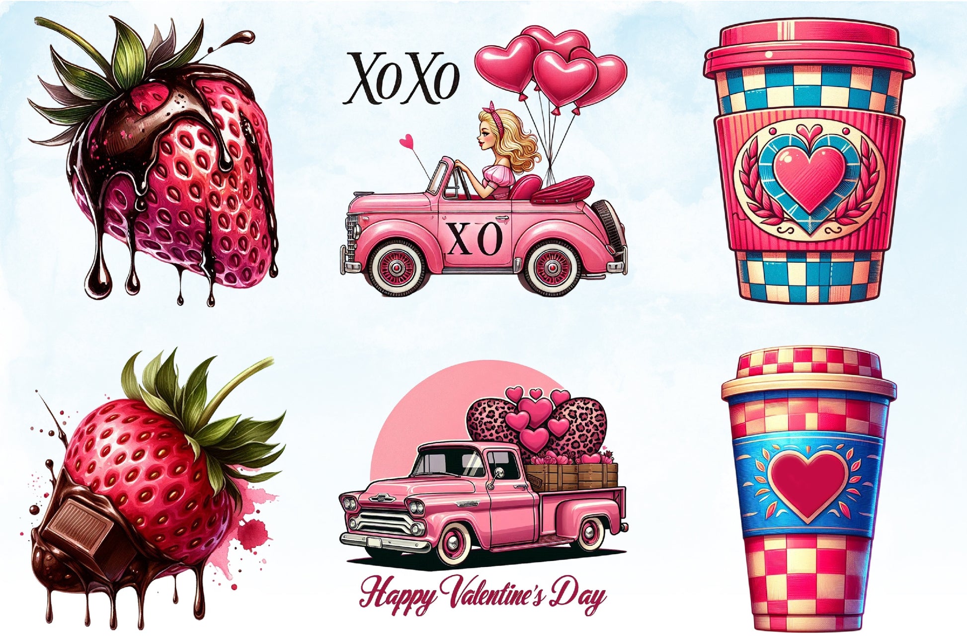 Valentine Clipart Bundle 3 - CraftNest - Digital Crafting and Art