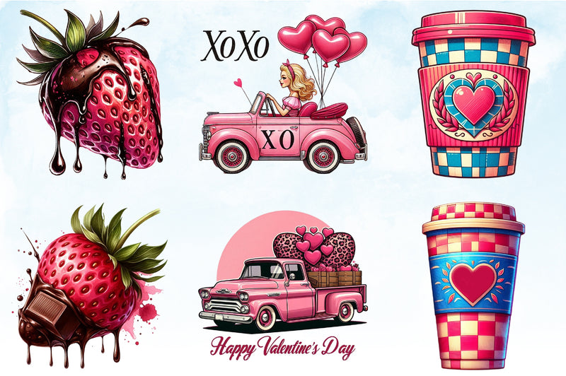 Valentine Clipart Bundle 3 - CraftNest - Digital Crafting and Art