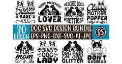 Dog SVG Bundle 2 - CraftNest - Digital Crafting and Art