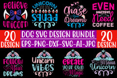 Unicorn SVG Bundle 2 - CraftNest - Digital Crafting and Art