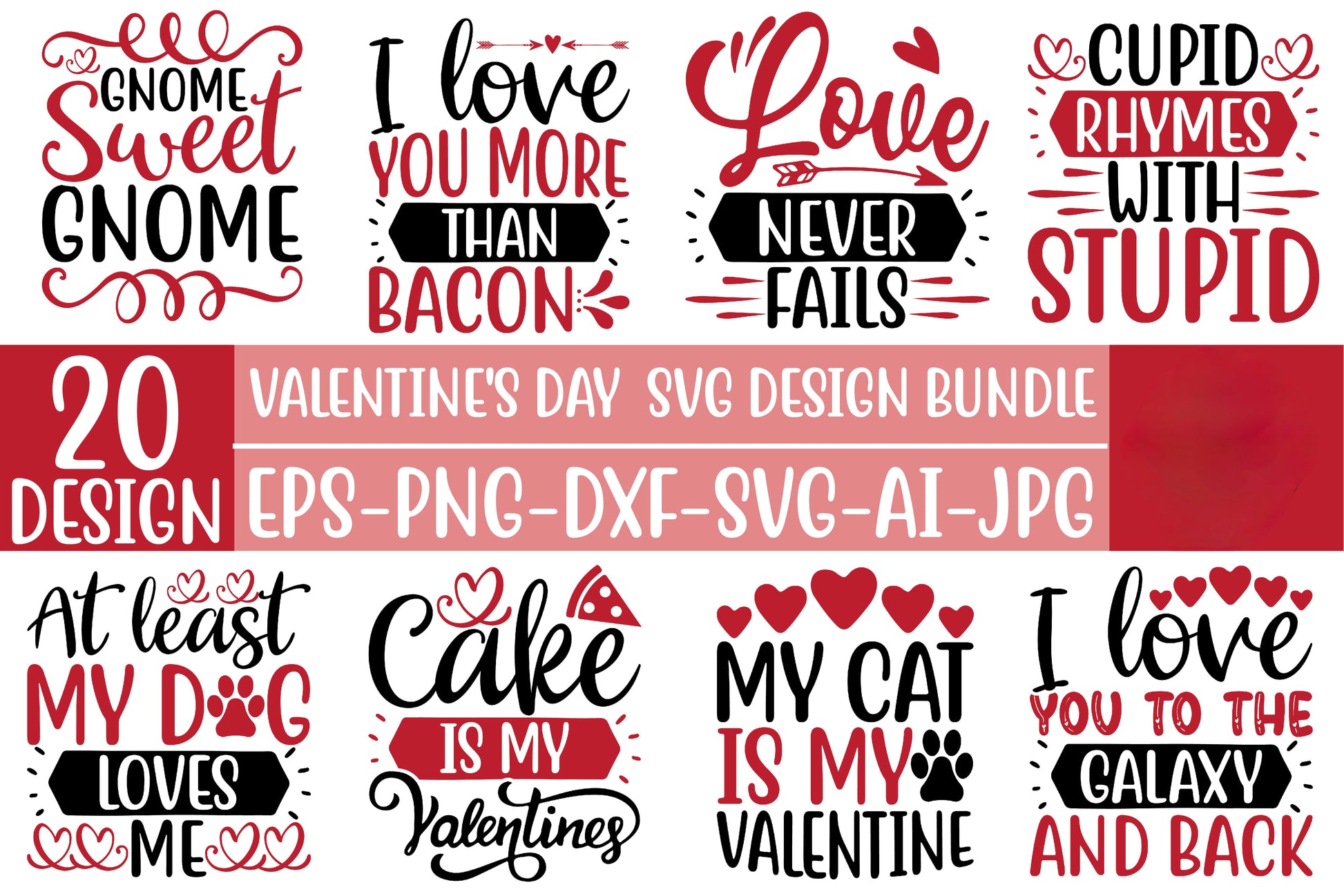 Valentine’s Day SVG Bundle 10 - CraftNest - Digital Crafting and Art