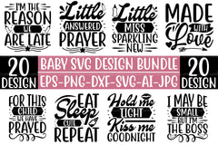 Baby SVG Bundle 5 - CraftNest - Digital Crafting and Art