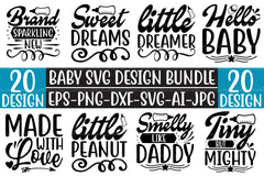 Baby SVG Bundle 2 - CraftNest - Digital Crafting and Art