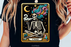 Cannabitch Funny Tarot Card Clipart Bundle - CraftNest - Digital Crafting and Art