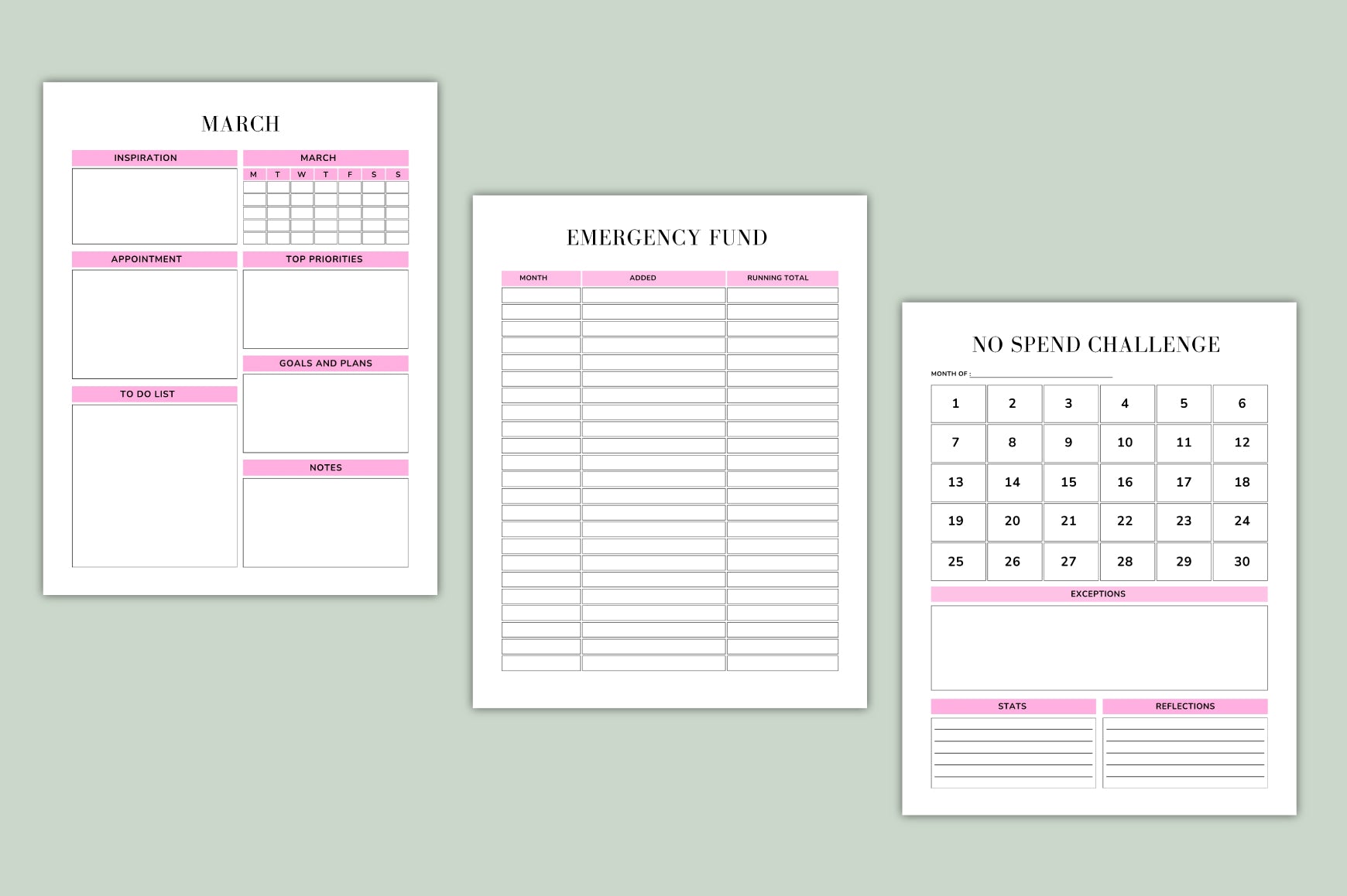 Life Admin Binder Planner