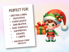 Christmas Elf Christmas Clipart Bundle 2 - CraftNest - Digital Crafting and Art