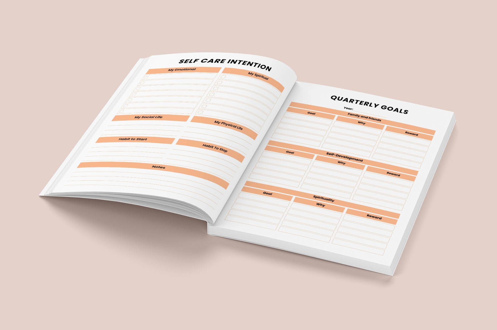 Daily Self-Care Reflection Journal