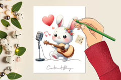 Funny Animals Musicians Clipart Bundle - CraftNest - Digital Crafting and Art