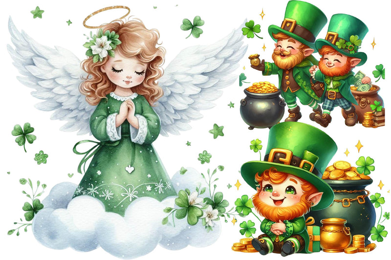 St Patrick S Day Clipart Bundle 1 - CraftNest - Digital Crafting and Art