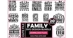Family SVG Bundle 2 - CraftNest - Digital Crafting and Art