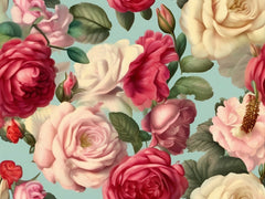 Vintage Valentines Seamless Digital Paper - CraftNest - Digital Crafting and Art