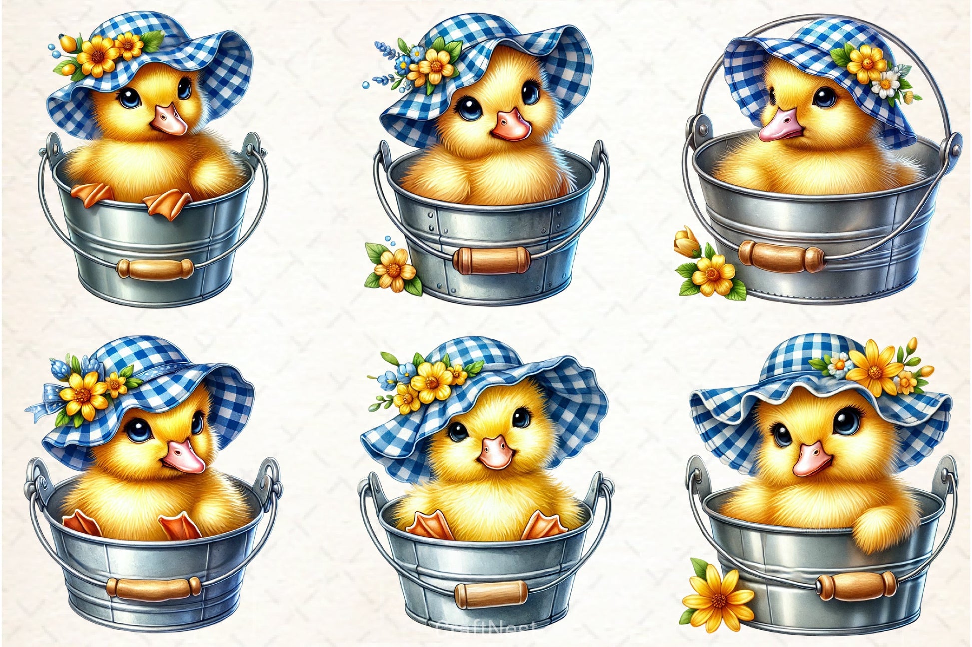 Duck Clipart Bundle - CraftNest - Digital Crafting and Art